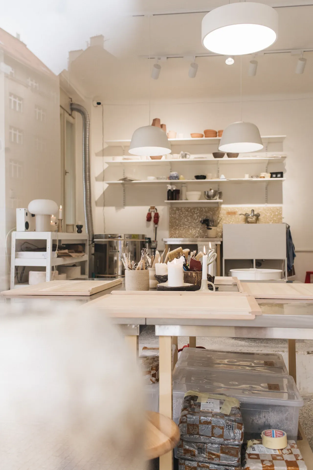 Glazing and decorating